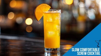Slow Comfortable Screw Cocktail Recipe: A Fruity Mixed Drink