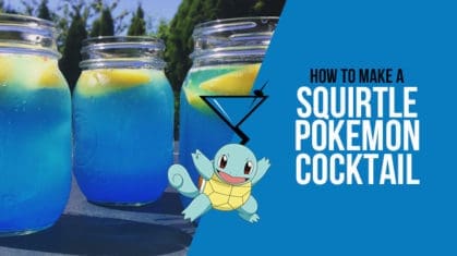 Squirtle Pokemon Cocktail