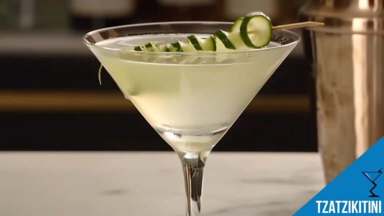 Tzatzikitini Cocktail