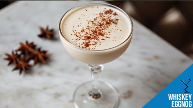 Whiskey Eggnog Recipe - Smooth and Classic Holiday Cocktail