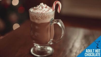 Adult Hot Chocolate Recipe - Cozy Peppermint Delight