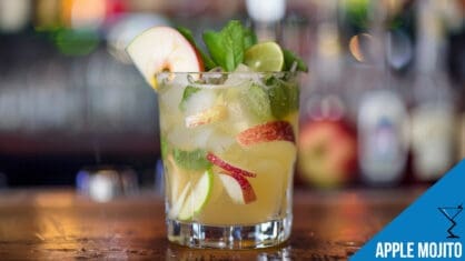 Apple Mojito Cocktail Recipe - Refreshing Apple Mint Delight