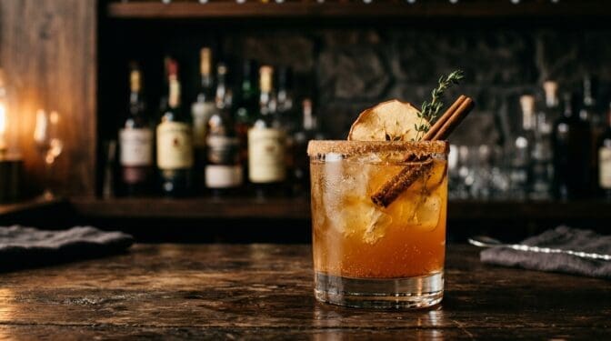 Apple Pie Punch cocktail