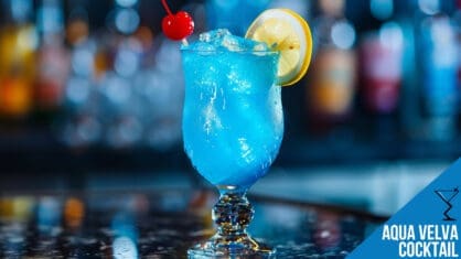 Aqua Velva Cocktail Recipe - Refreshing and Vibrant Mix
