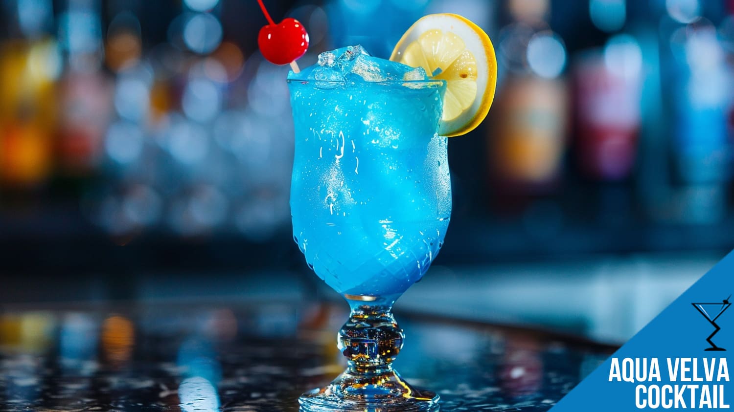 Aqua Velva Cocktail Recipe Refreshing and Vibrant Mix