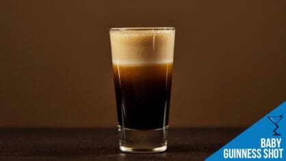Baby Guinness Shot Recipe - A Sweet and Creamy Delight