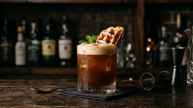 Belgian Waffle cocktail