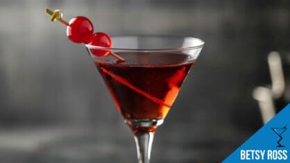 Betsy Ross Cocktail Recipe - Classic Brandy and Port Blend