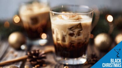 Black Christmas Cocktail Recipe - A Festive and Bold Holiday Drink