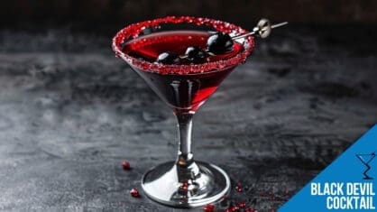Black Devil Cocktail Recipe - Halloween-Inspired Drink
