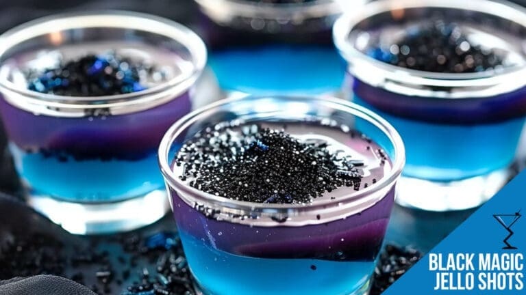 Black Magic Jello Shots