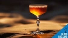 Blood and Sand Cocktail Recipe - Classic Scotch and Cherry Brandy Mix