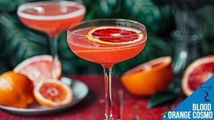 Blood Orange Cosmo Recipe - Sophisticated Citrus Vodka Twist