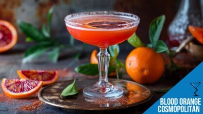 Blood Orange Cosmopolitan Cocktail Recipe - Vibrant and Refreshing