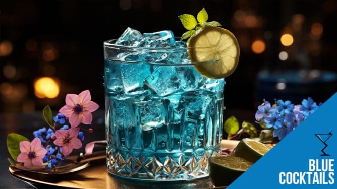Blue Cocktails & Drinks