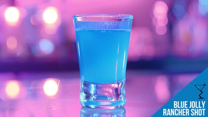 Blue Jolly Rancher Shot Recipe - Sweet and Sour Party Favorite