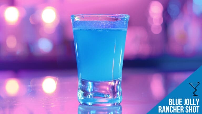 Blue Jolly Rancher Shot