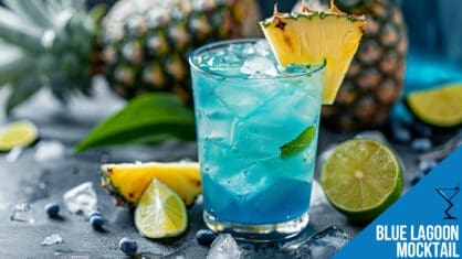 Refreshing Blue Lagoon Mocktail Recipe - Tropical Delight for All Ages