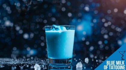 Blue Milk of Tatooine Recipe - Star Wars Inspired Cocktail