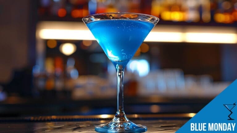 Blue Monday Cocktail