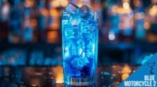 Blue Motorcycle 2 Cocktail Recipe - Refreshing Vodka, Rum, and Blue Curacao Mix