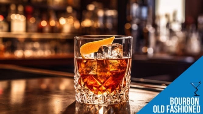 Bourbon Old Fashioned Cocktail