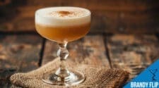 Brandy Flip Cocktail Recipe - A Creamy and Rich Classic Drink