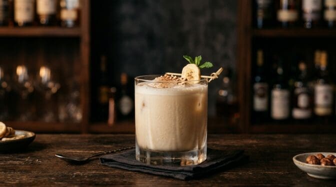 B`s Creamy Gift cocktail