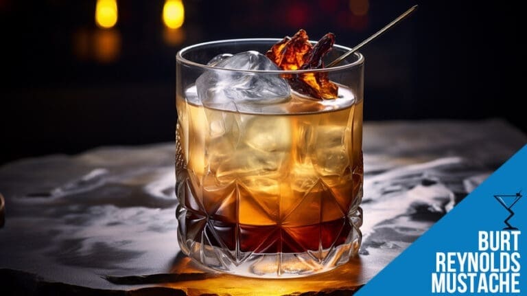 BURT REYNOLDS’ MUSTACHE COCKTAIL RECIPE