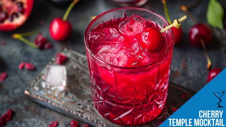 Cherry Temple Mocktail