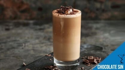 Chocolate Sin Cocktail - Indulgent Chocolate Delight