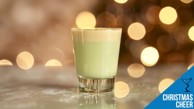 Christmas Cheer Shot Recipe - A Festive Eggnog and Peppermint Treat