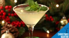 Christmas Martini Cocktail Recipe - Festive, Crisp, and Minty