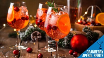 Cranberry-Aperol Spritz Recipe - Festive and Refreshing Holiday Drink