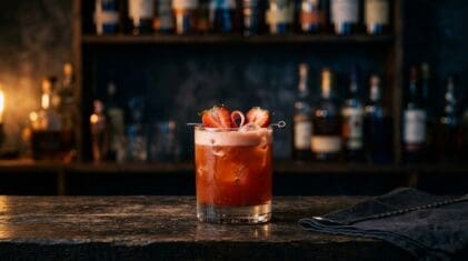 Cranberry Twister cocktail