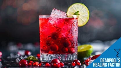 Deadpool’s Healing Factor Cocktail Recipe: A Superhero-Inspired Drink