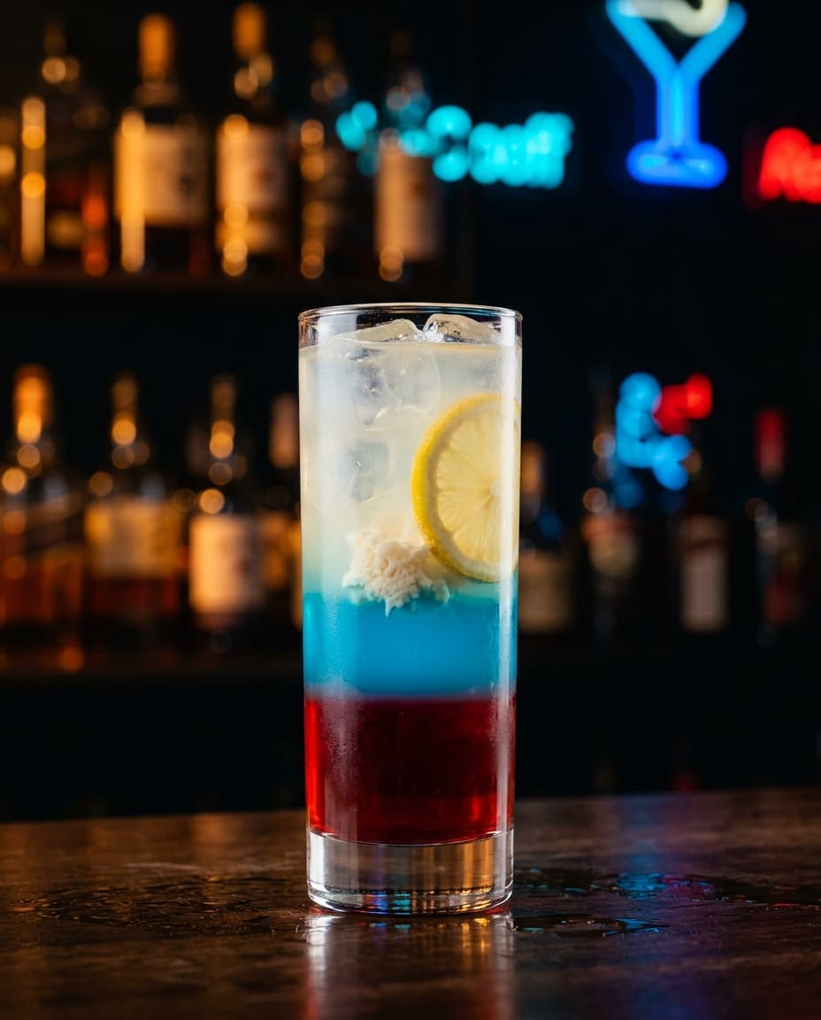 Bloody Smurf Jizz Cocktail
