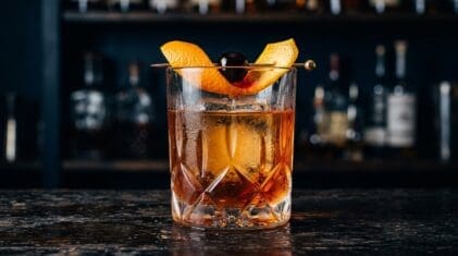 A Sunny Delight cocktail