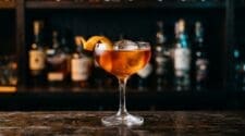 American Rose Cocktail cocktail in cocktail glass