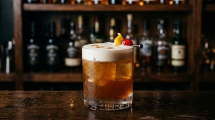 Atomic Jager Bomb cocktail