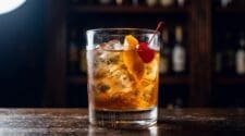 Bailey`s Banana Colada cocktail
