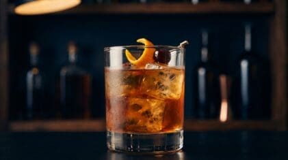 Black Tooth 2 cocktail in glass