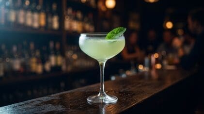 Blavod Martini cocktail