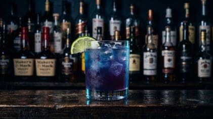 Blue Latvian Cocktail cocktail photo
