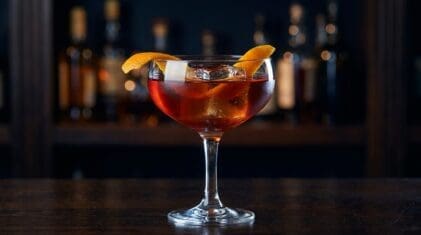 Bronx Martini cocktail