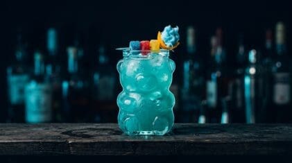 Care Bear Shot cocktail photo