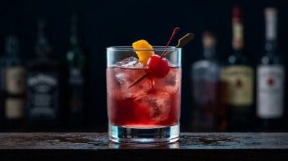 Cherry Poppin’ Scotty Cocktail cocktail photo