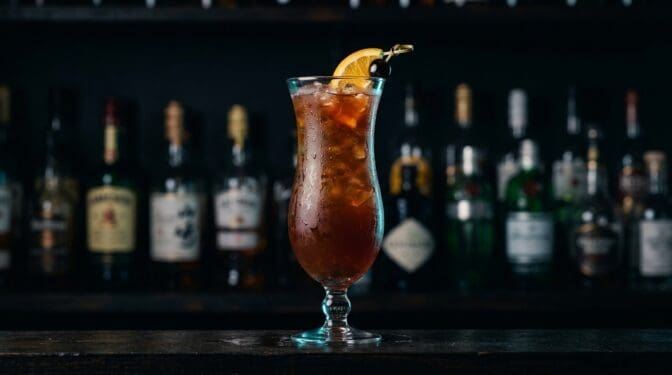 Dirty Volcano cocktail photo