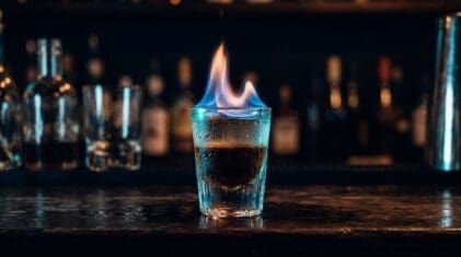Flaming Nazi Shot cocktail photo