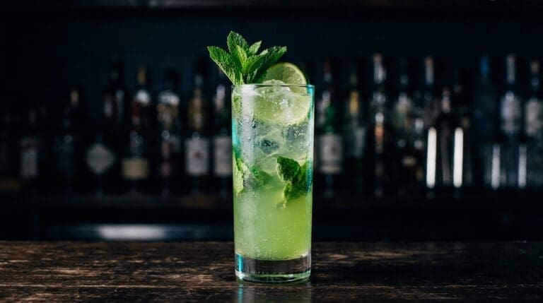 Forest Fizz Cocktail